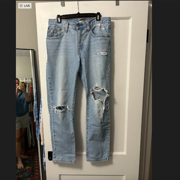 Levi Middy Straight Jeans - Picture 1 of 5